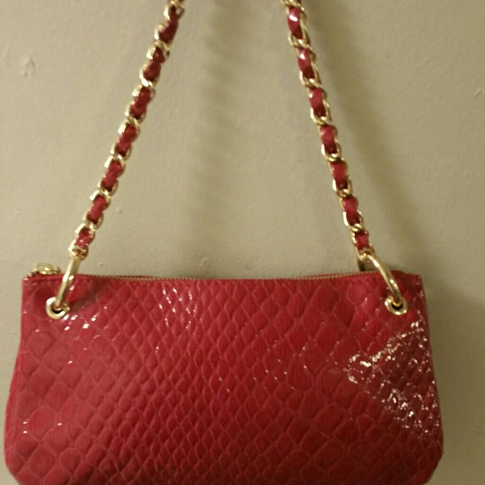 Gianni Bini red handbag